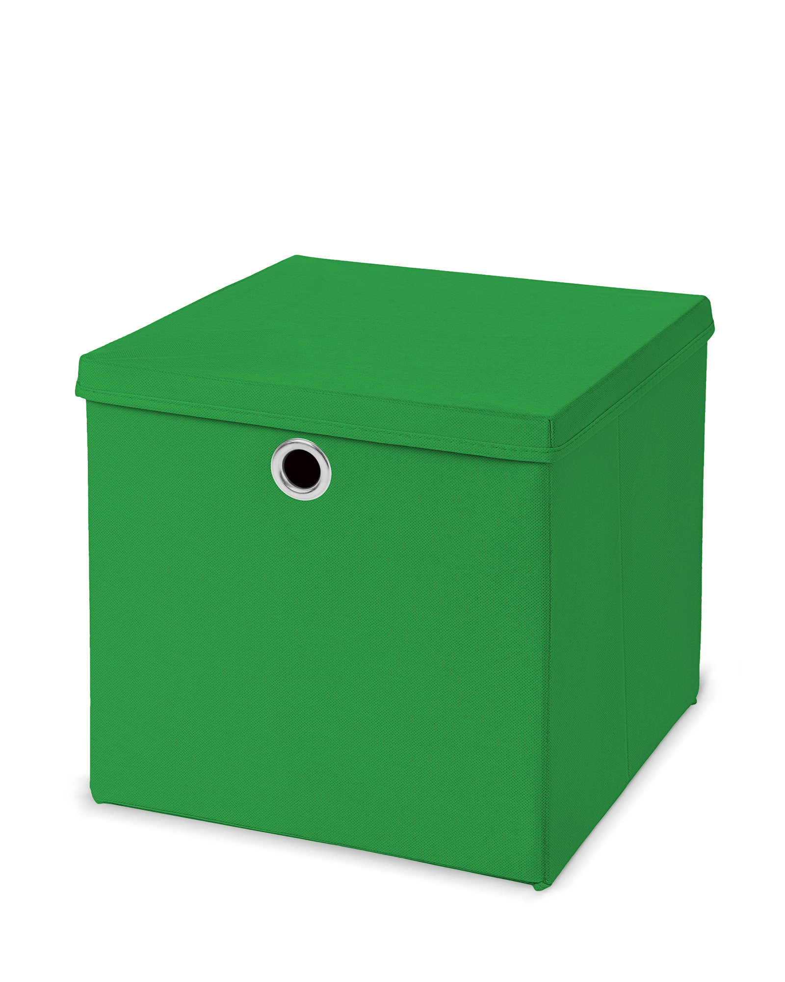 2 Stück Faltbox Weiß 28 x 28 x 28 cm Aufbewahrungsbox faltbar mit Deckel :  : Küche, Haushalt & Wohnen