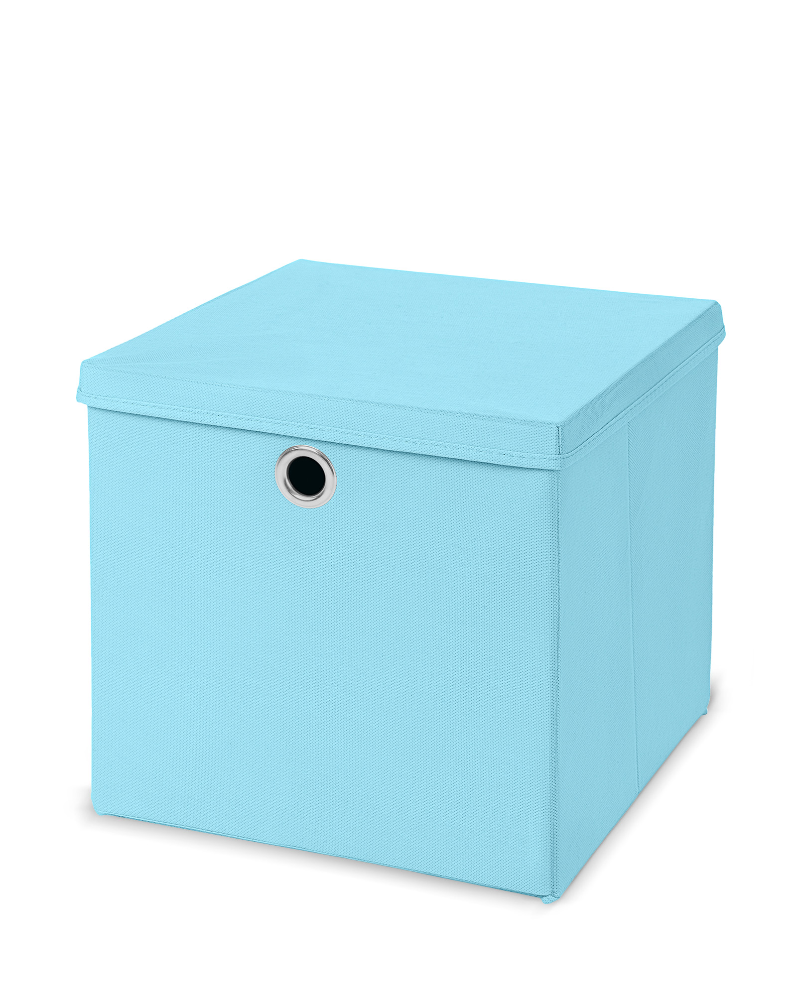Aufbewahrungsboxen mit Deckeln 10 Stk. 28x28x28 cm Lila –