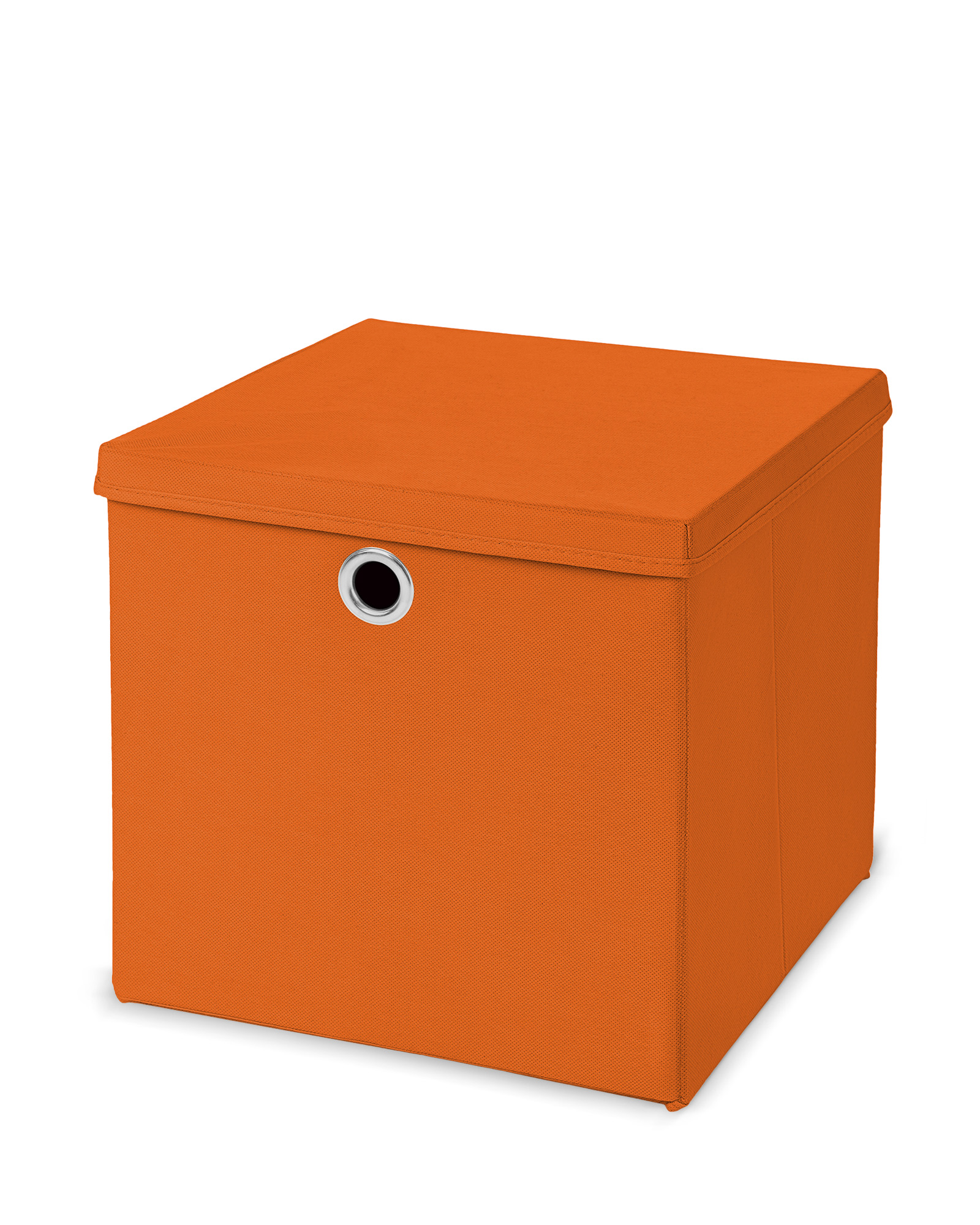 Aufbewahrungsbox MIA  Faltbox - Korb - 28x28x28 cm (Schwarz