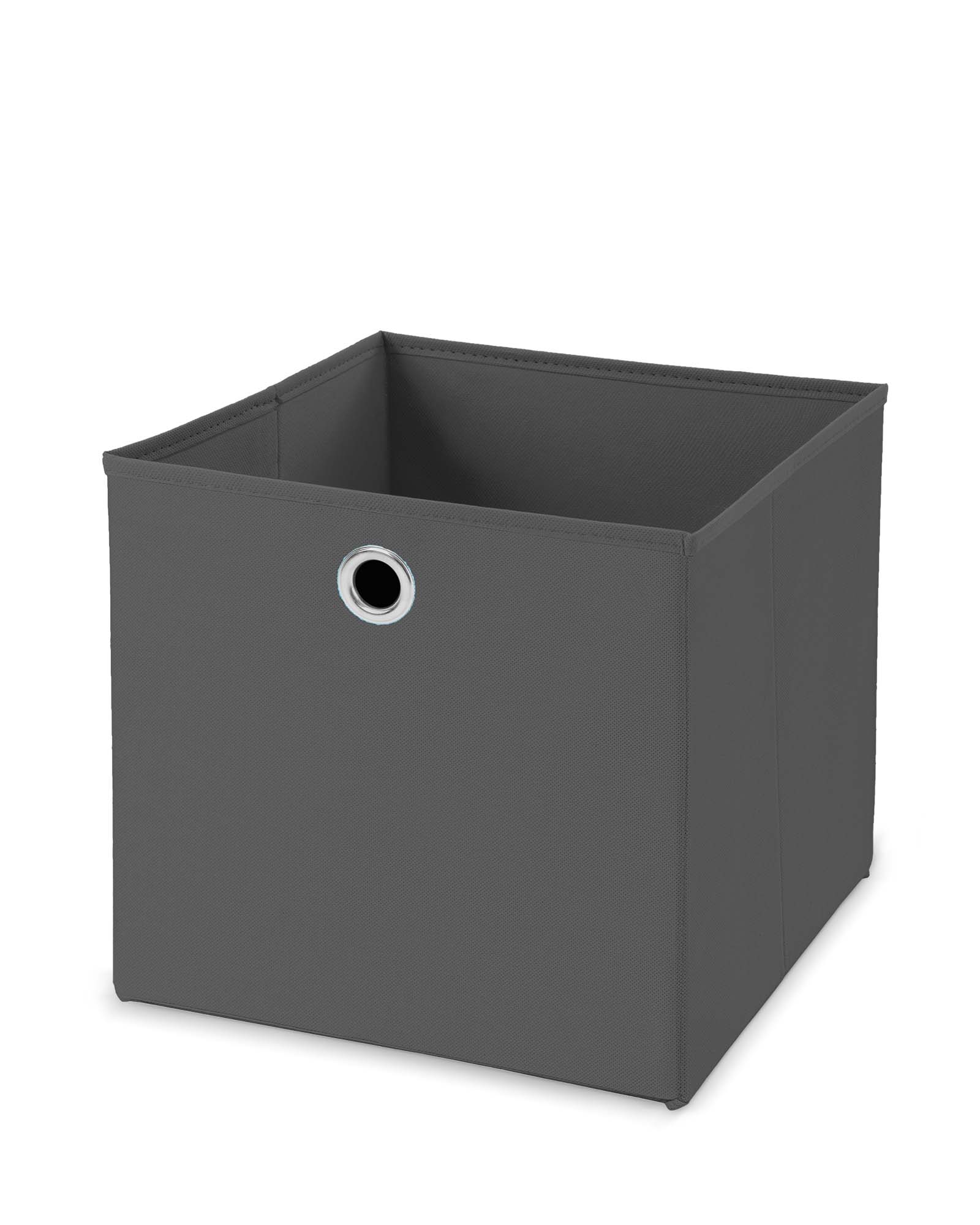 Faltbox 33x33x33 cm ohne Deckel in vielen Farben - mit Metallöse - Circul